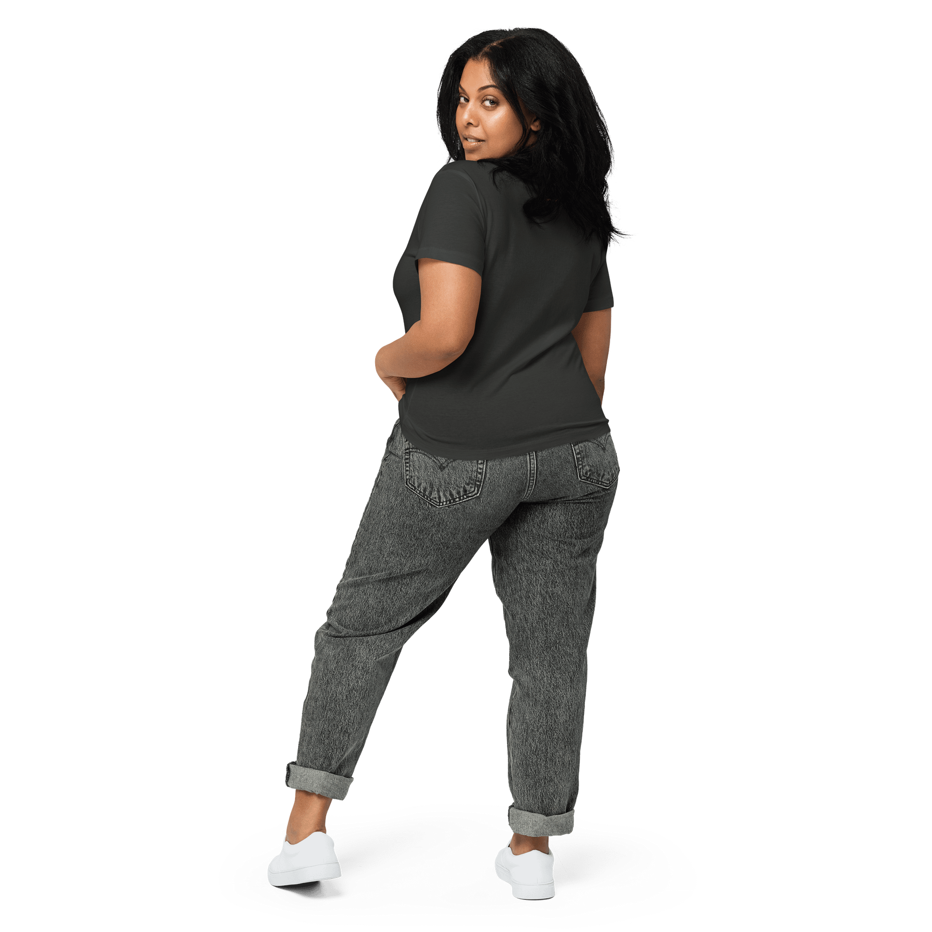 Cotton Heritage Women's High-Waisted Tee product image (36)