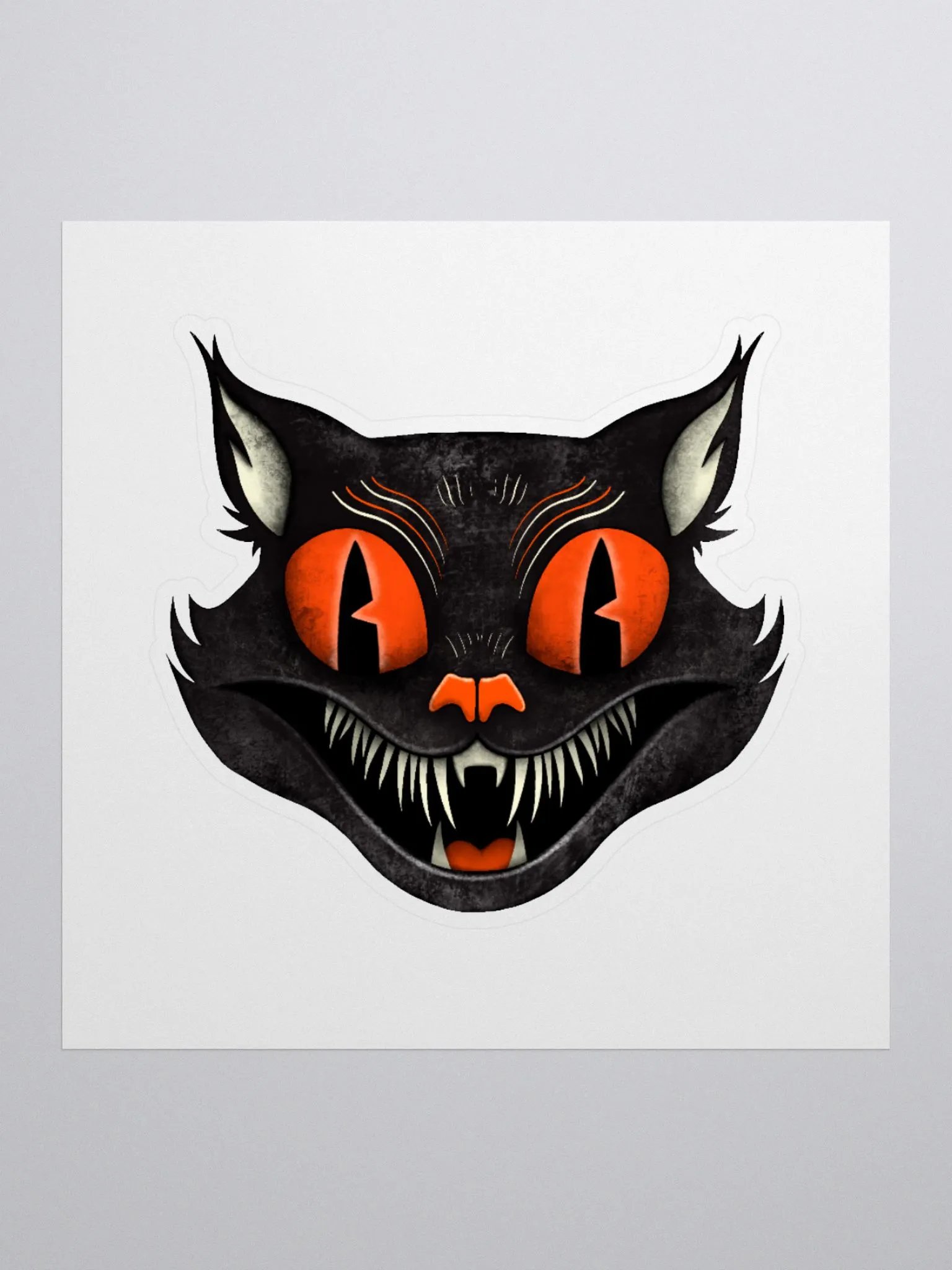 Halloween Cat Sticker product image (1)