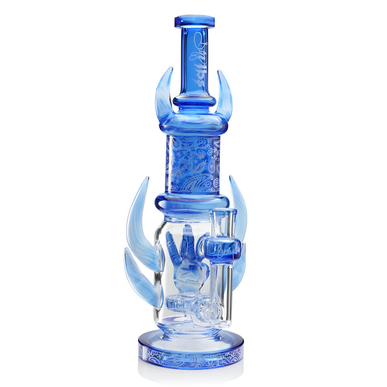Official Dogg lbs Westside Rider Water Pipe - Iconic Branded Glass product image (11)
