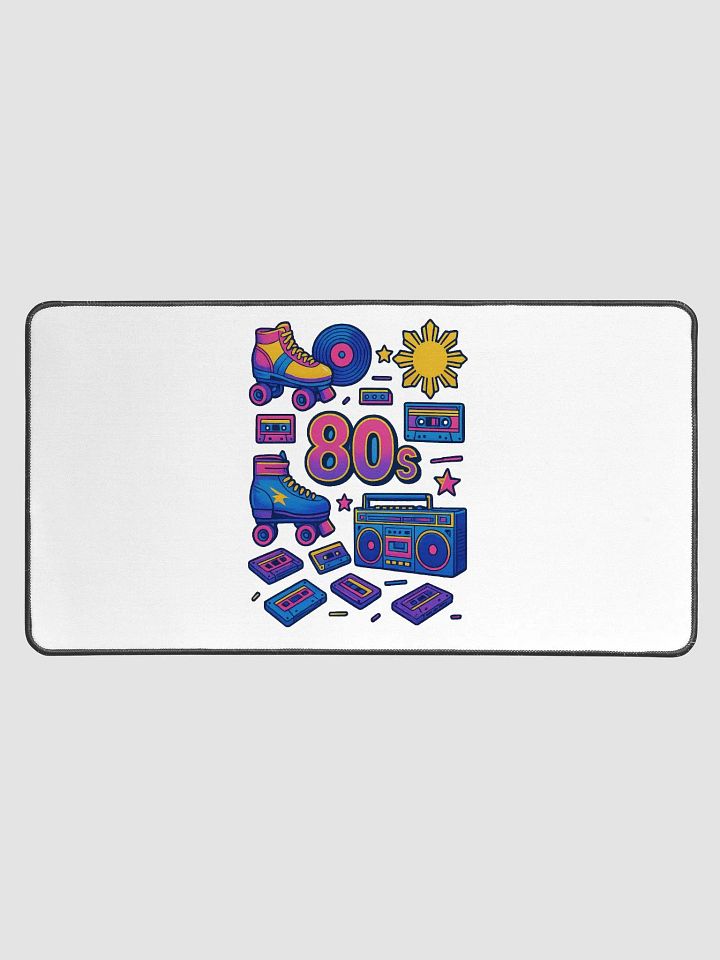 Retro 80s Nostalgia Desk Mat product image (1)