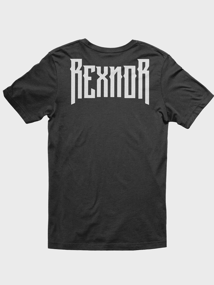 REXNOR Berserker T-Shirt (White Logo + Text) product image (2)