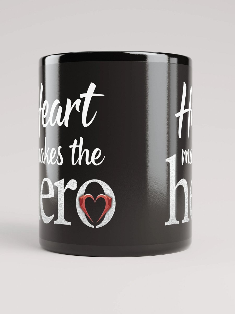 Heart Makes the Hero Inspirational Mug – Empower Your Inner Wonder Woman Like Gal Gadot! product image (9)
