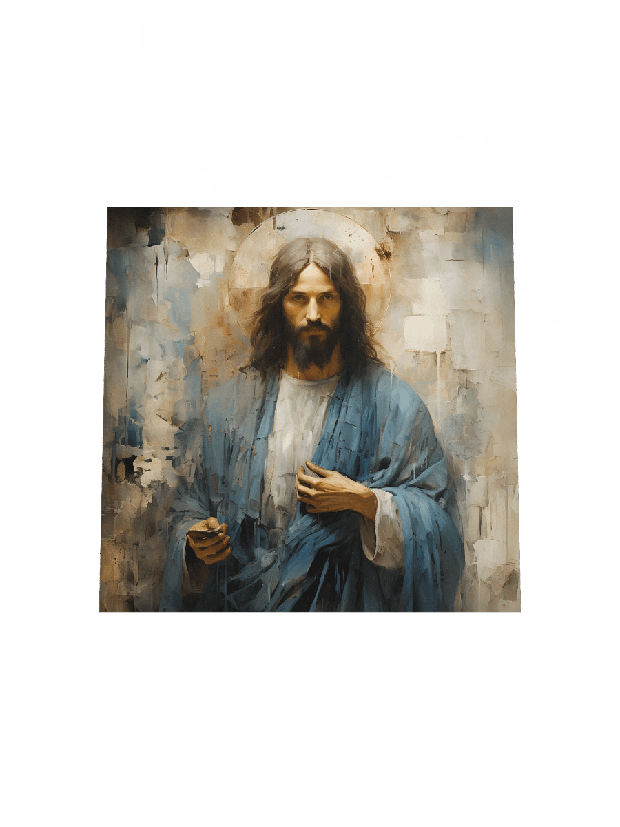 Jesus Christ Inspirational Wall Art Poster | Divine Portrait for Home & Church Decor product image (18)