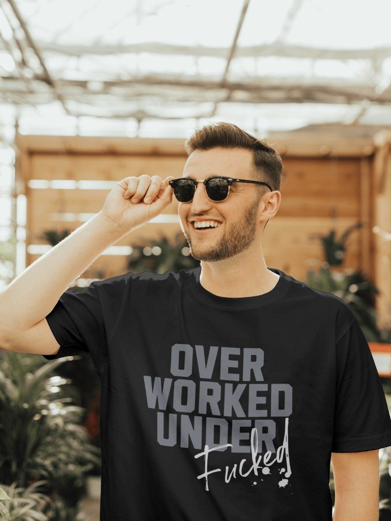 Over Worked Tee product image (3)