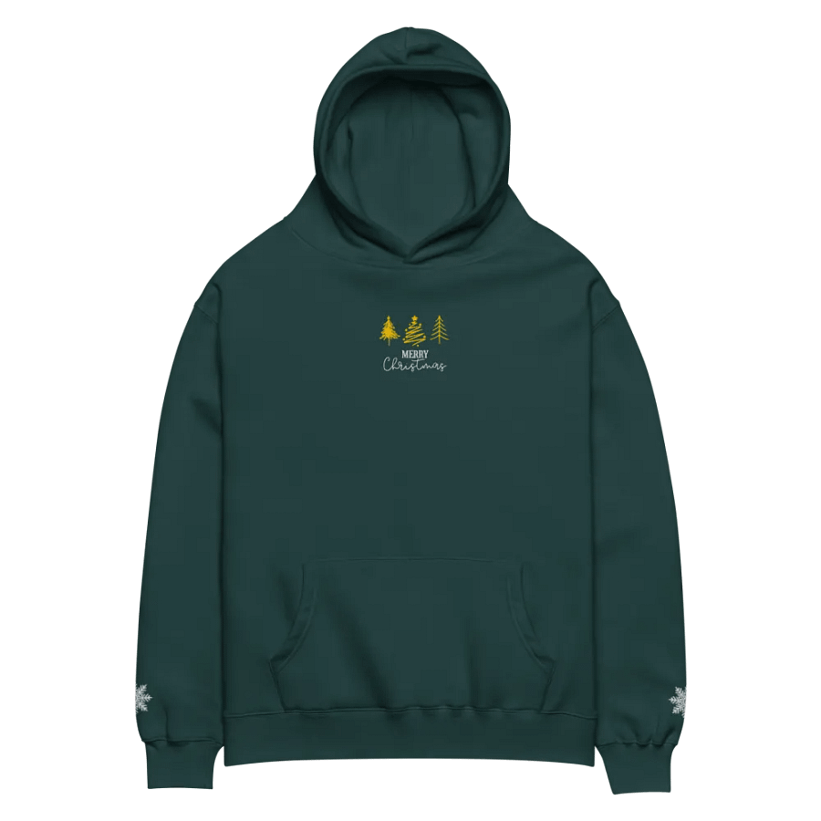 Merry Christmas Tree Unisex Hoodie product image (4)