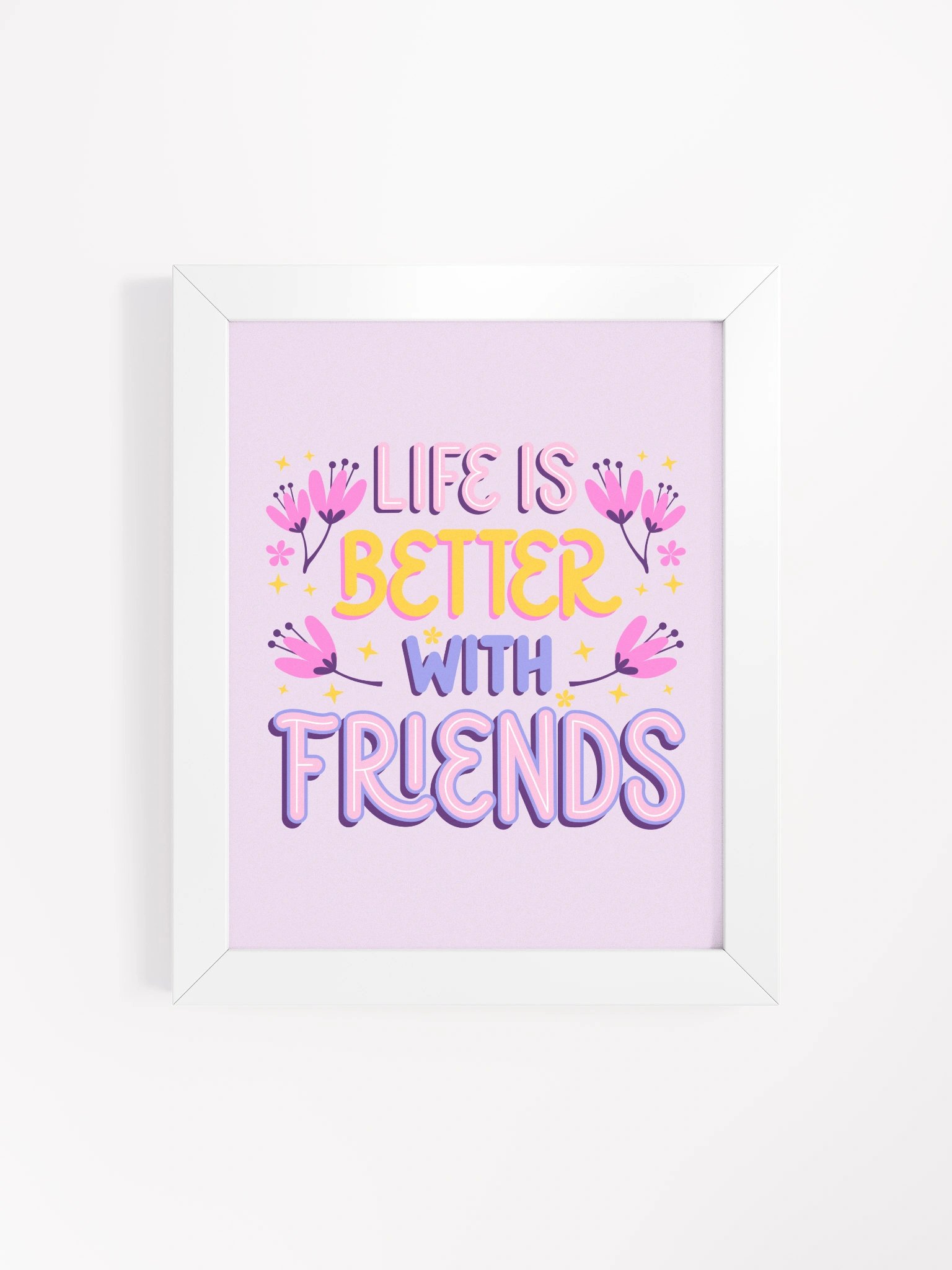 Friendship Blooms Framed Poster product image (4)