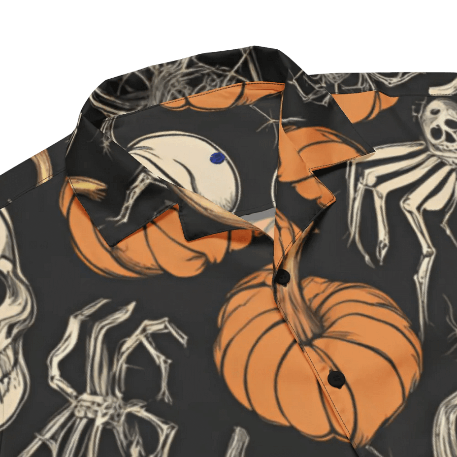Spooky Paradise Hawaiian Shirt product image (5)