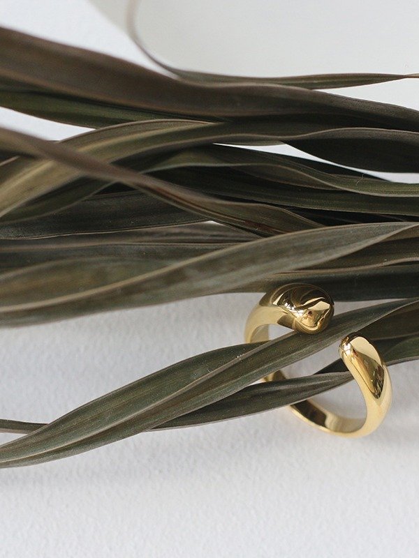 Minimalist Open Curve Rings | Gold & Silver Tone product image (6)