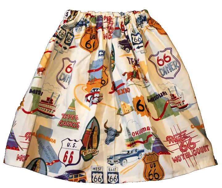 Heavenly Things for Angels on Earth Girl size 5 Highway Route 66 Boutique Skirt product image (1)