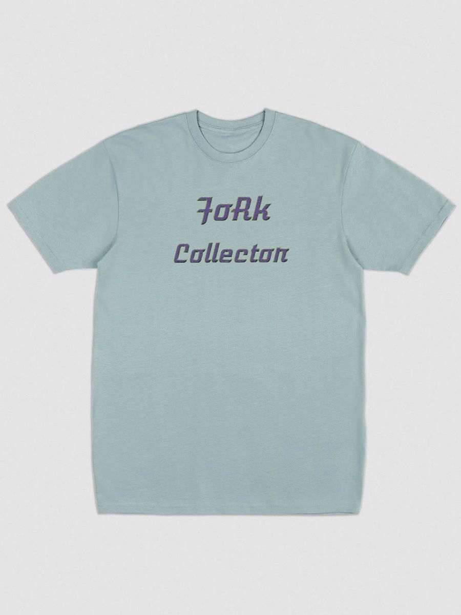 FoRk Collector Embroidered Men's Premium Heavyweight T-Shirt product image (1)