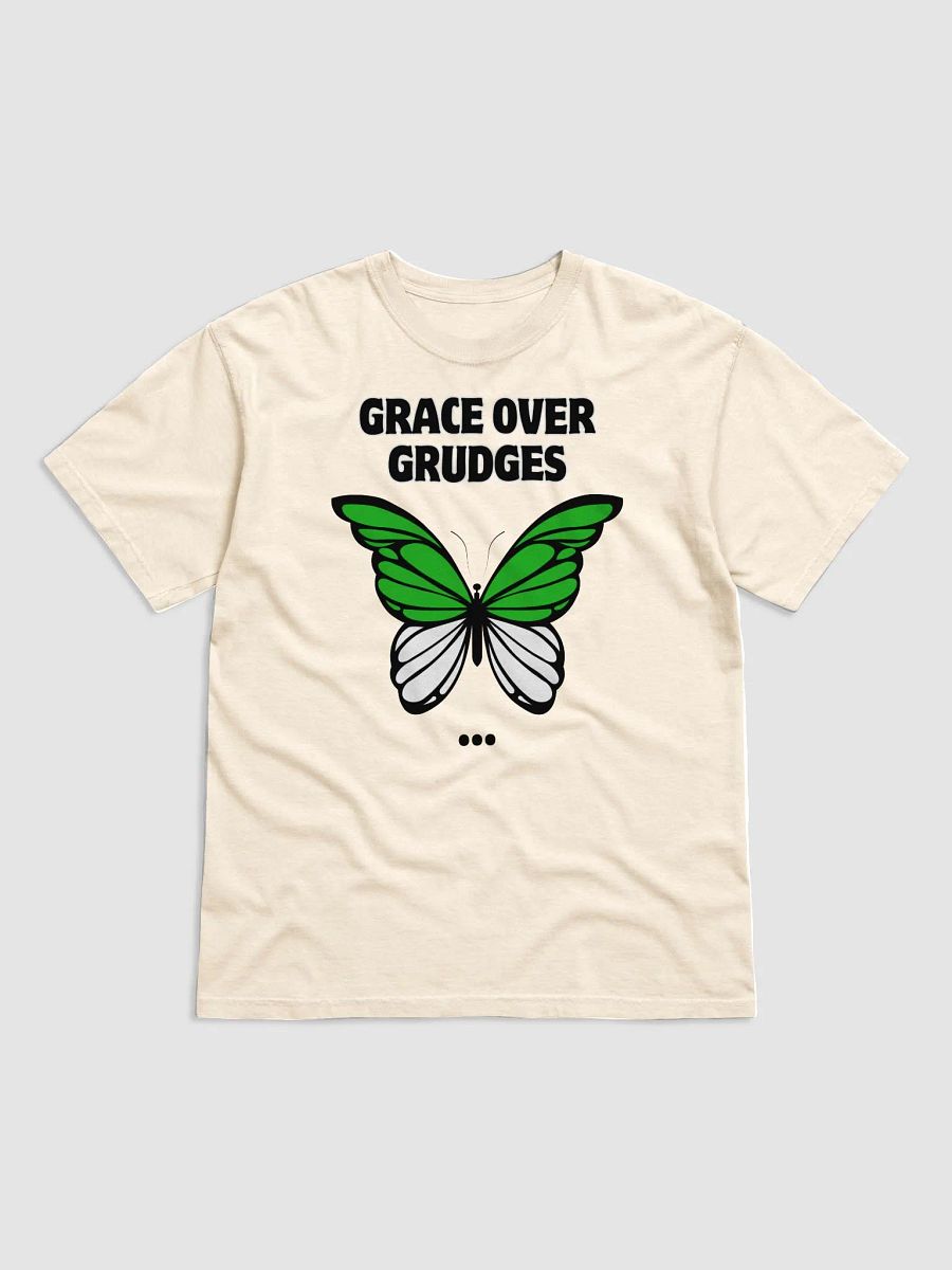 GRACE OVER GRUDGES T-SHIRT (GREEN) product image (30)