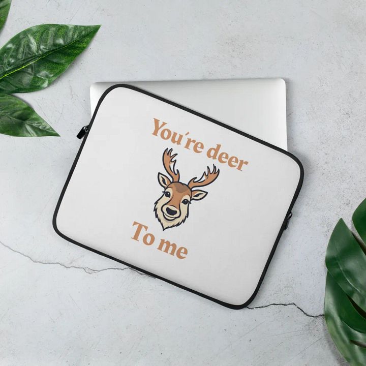 Deer to Me Laptop Sleeve product image (2)