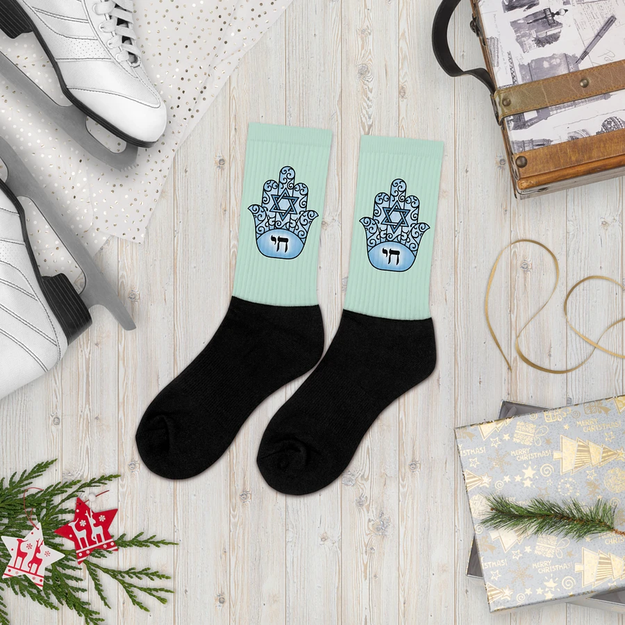 Chai Socks- Hamsa in Blue product image (16)