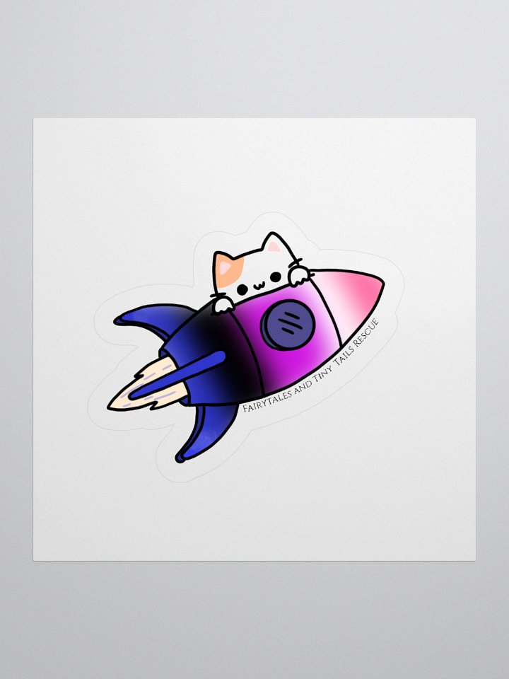 Bi Pride Rocket Cat product image (3)