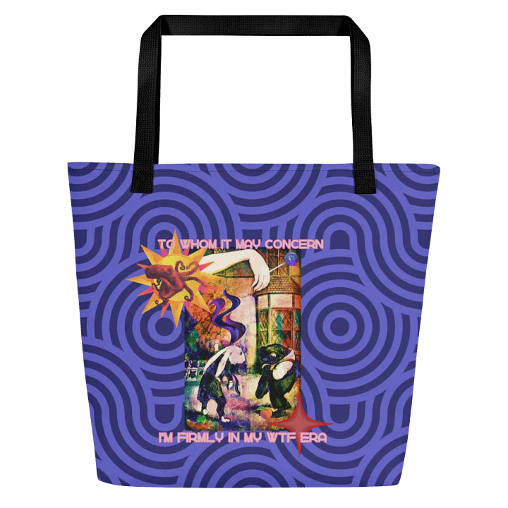 KC, Firmly in My WTF Era, Patterned Tote product image (1)