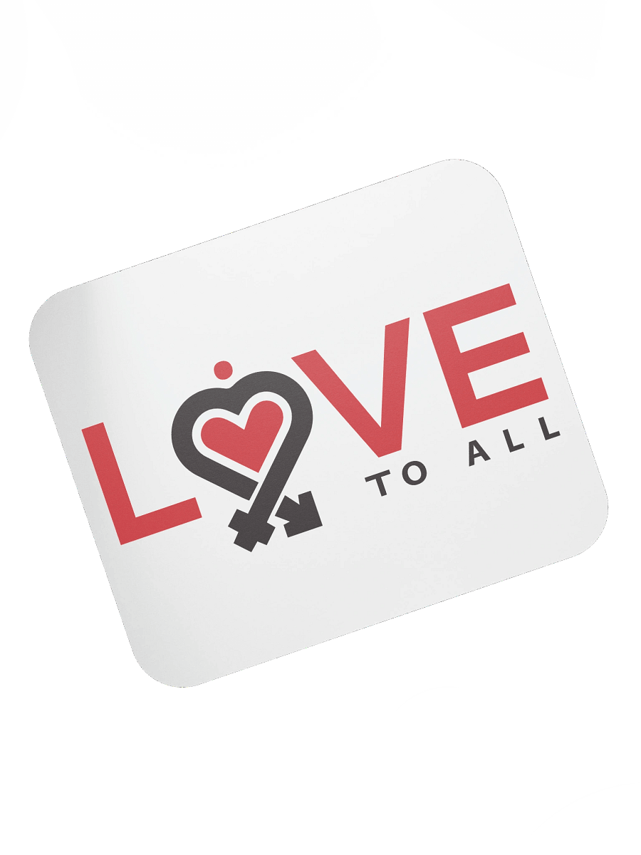L2A 2025 Logo Small White Mousepad product image (2)
