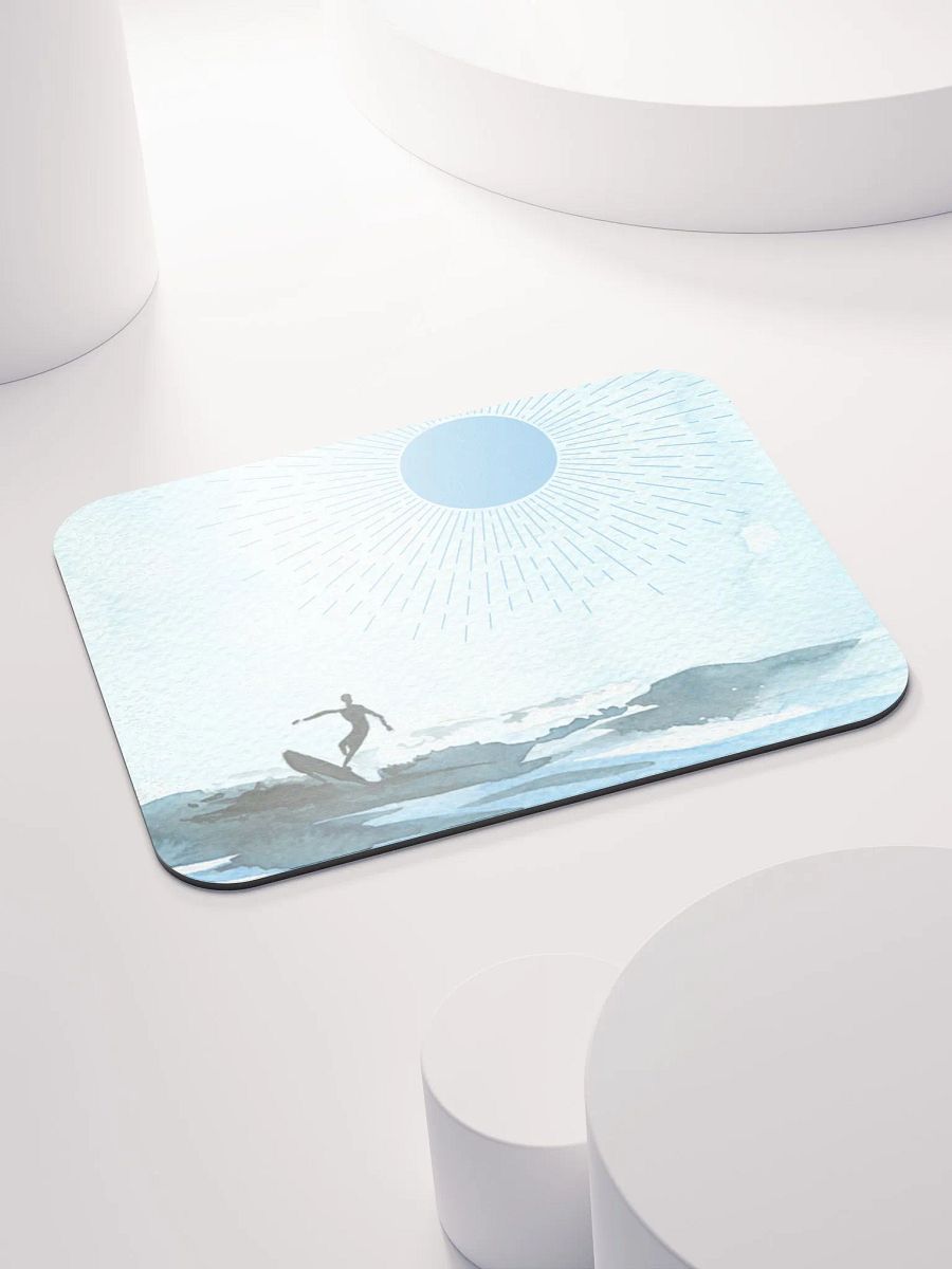 Tranquil Surfing Seascape Mouse Pad product image (4)