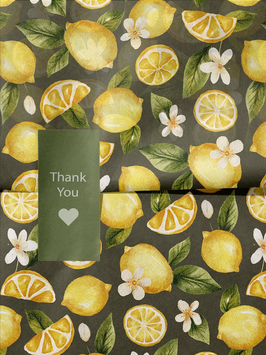 Lemon Tea Seamless Patterns product image (7)