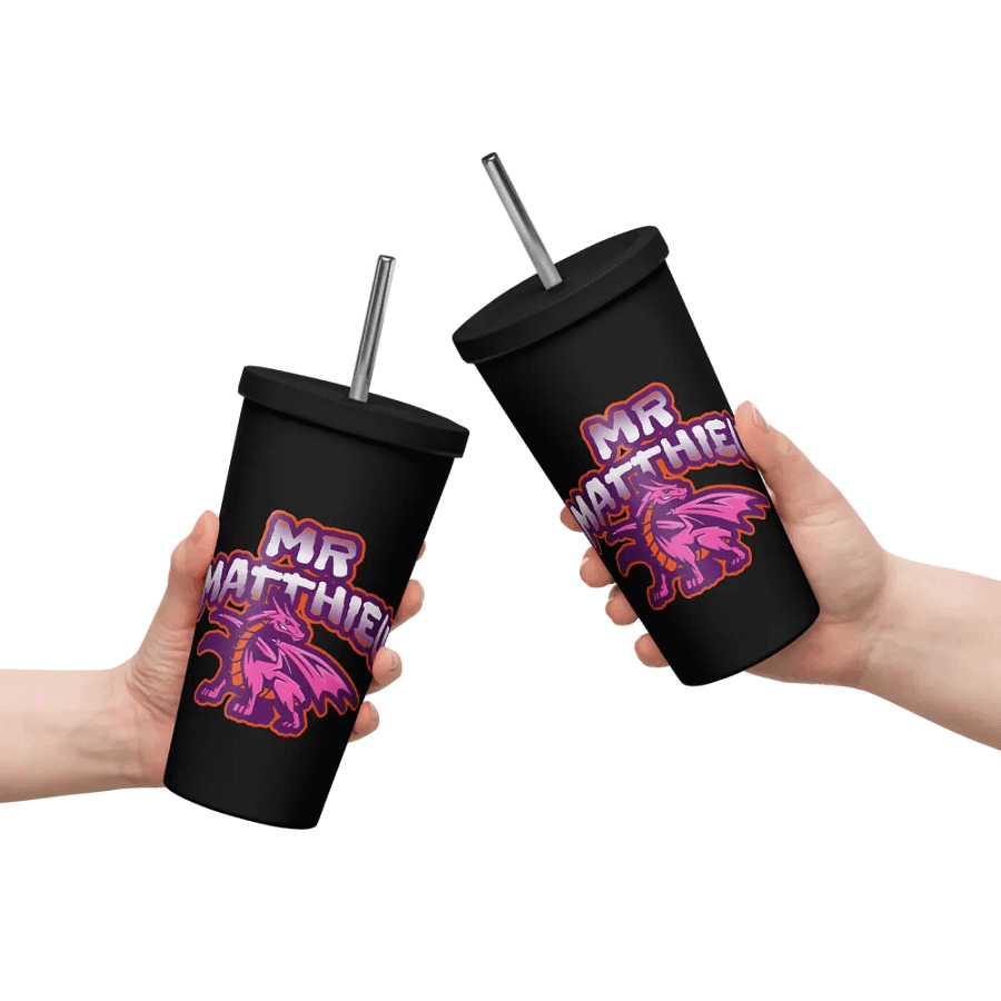 Insulated Tumbler with a Straw product image (14)