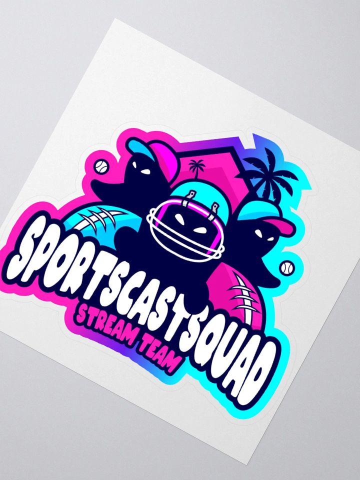 SCS STREAM TEAM STICKER product image (2)