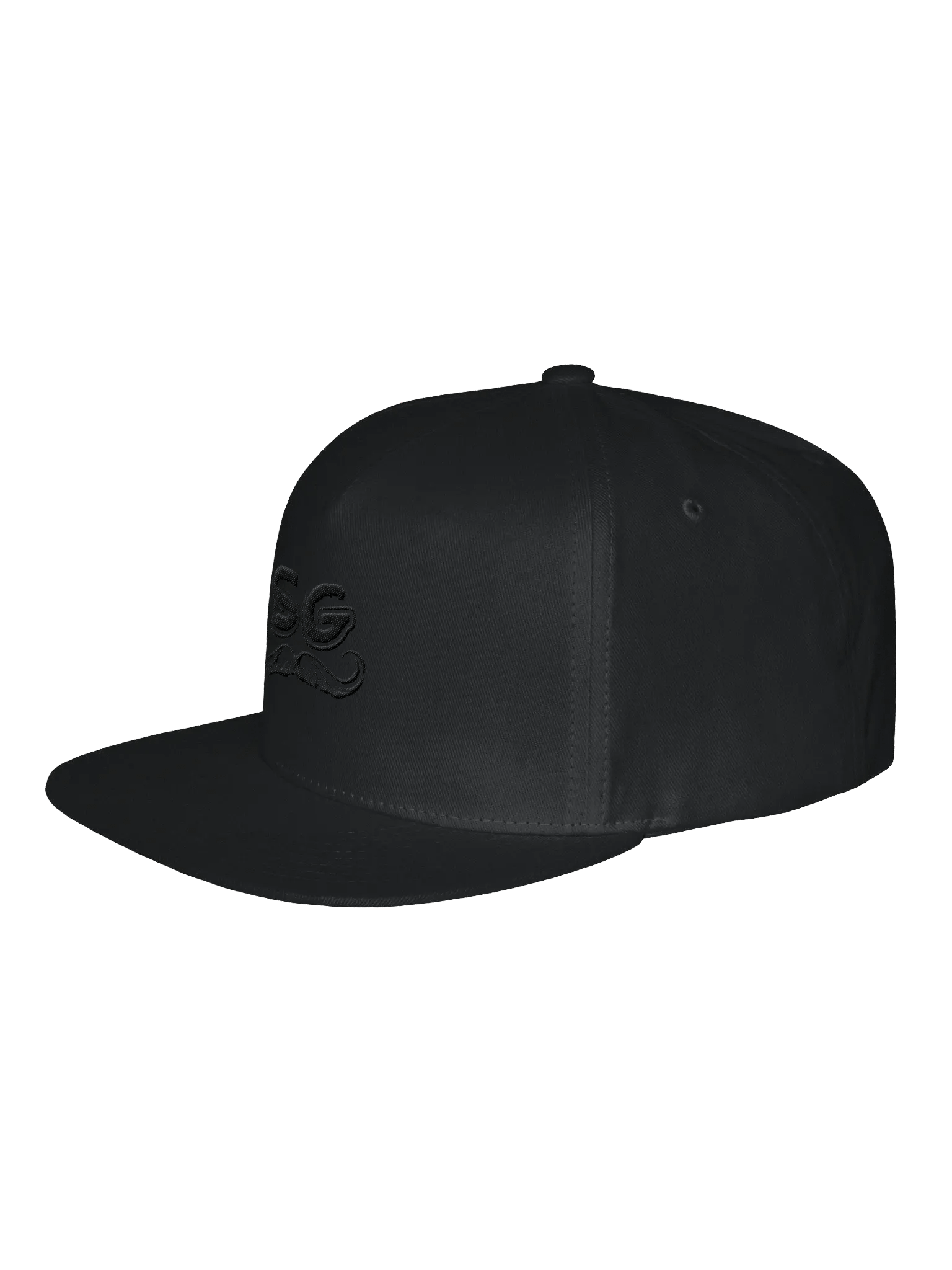 Crisp Cotton Flat Snapback MUSTACHE Cap product image (2)