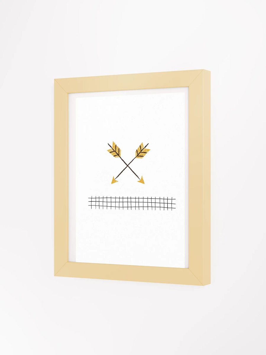 Crossed Arrows Framed Matte Poster product image (61)