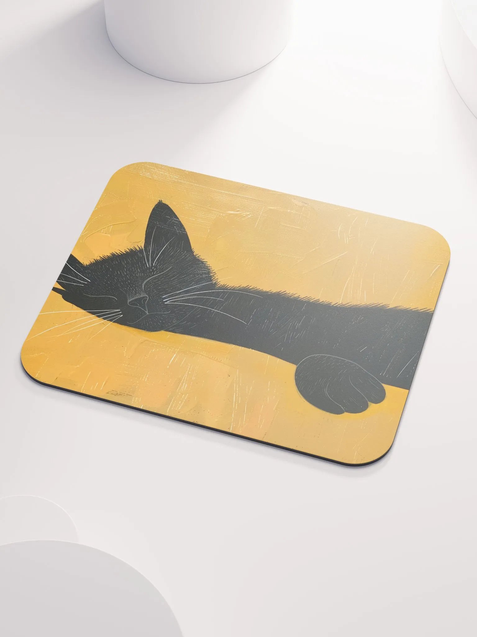 Classic Mouse Pad by Allcolor-Sleepy Cat product image (3)