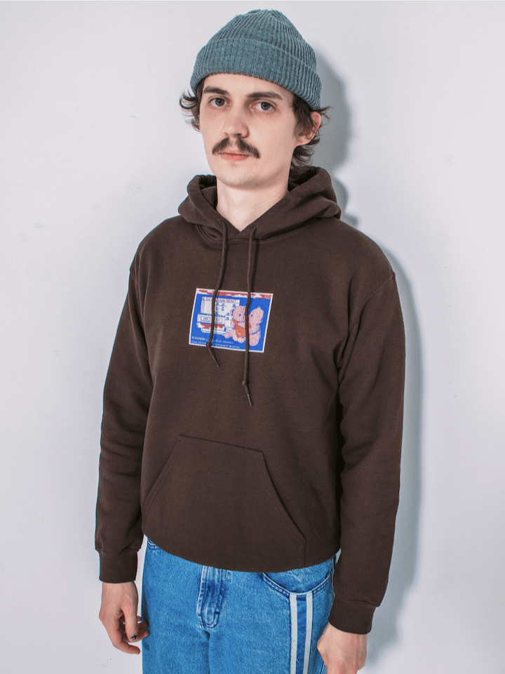 Twin Bears Hoodie - Brown product image (2)