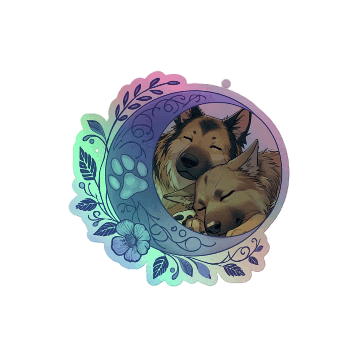 Sleepy Pups Sticker product image (2)