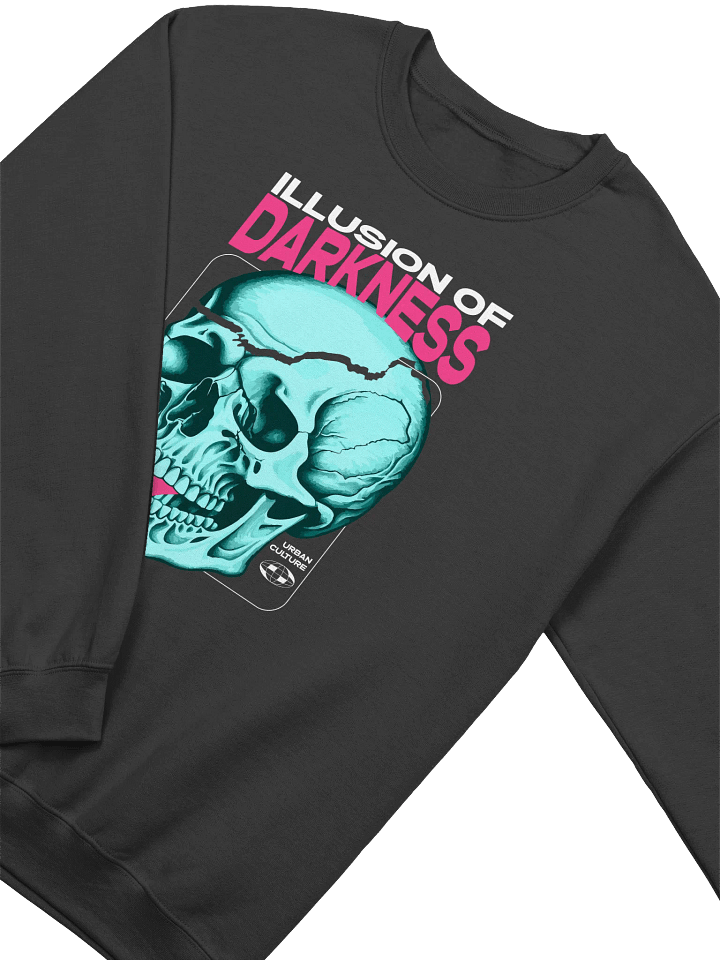 Darkness Skull Graphic Sweatshirt product image (2)