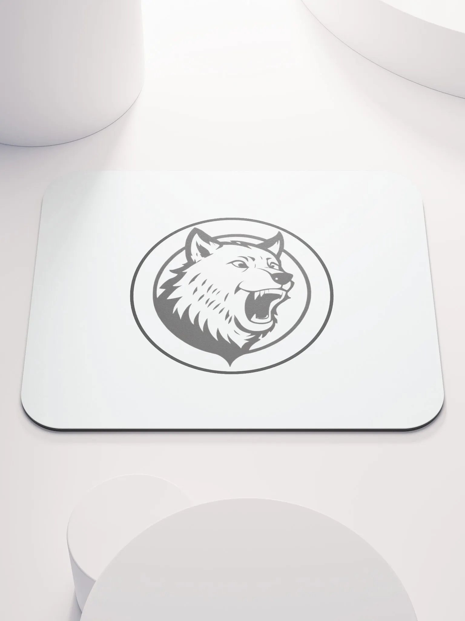 Howling Wolf Mouse Pad product image (1)