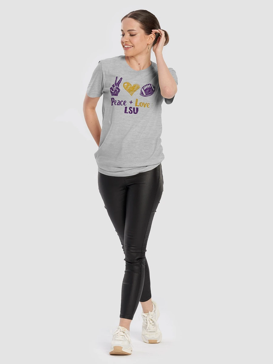 Peace + Love LSU Graphic Tee product image (10)