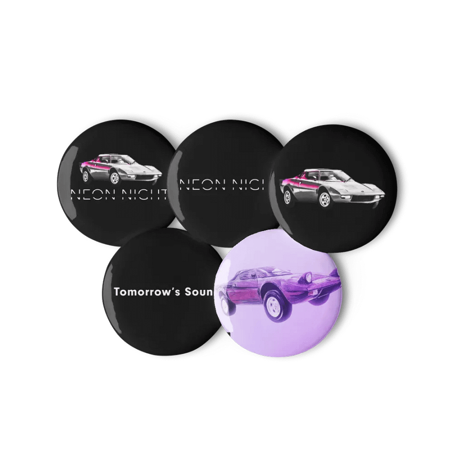 NEON NIGHT EDITION - 5 Collectors Pins product image (6)