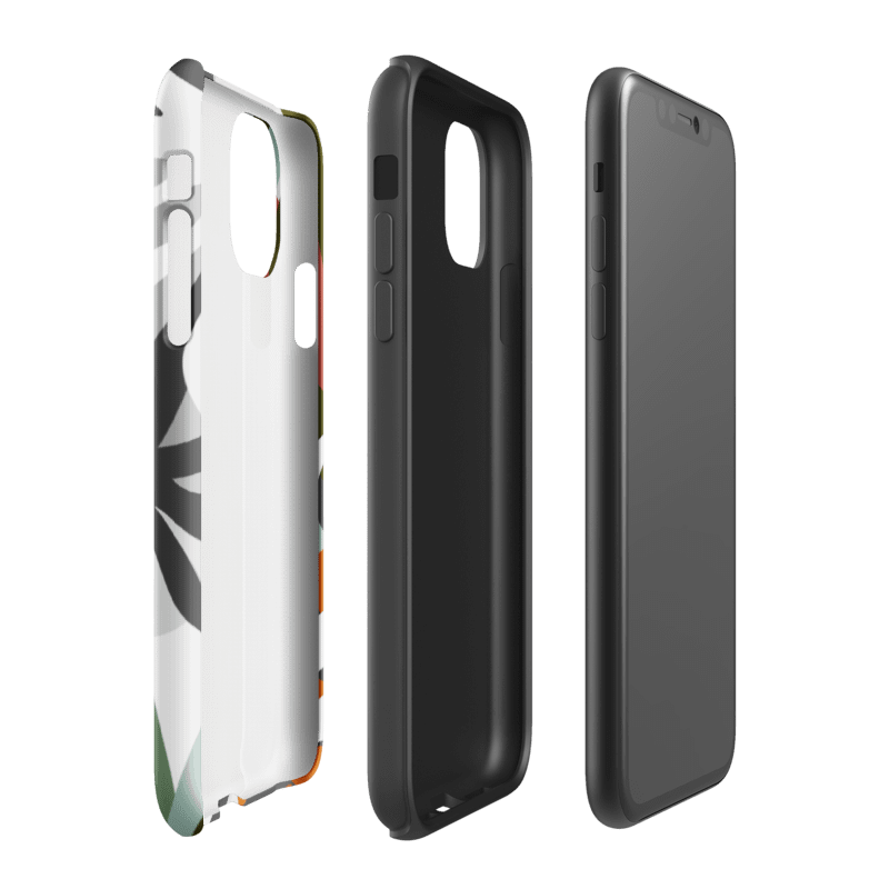 Abstract Foliage Fusion iPhone Tough Case product image (2)