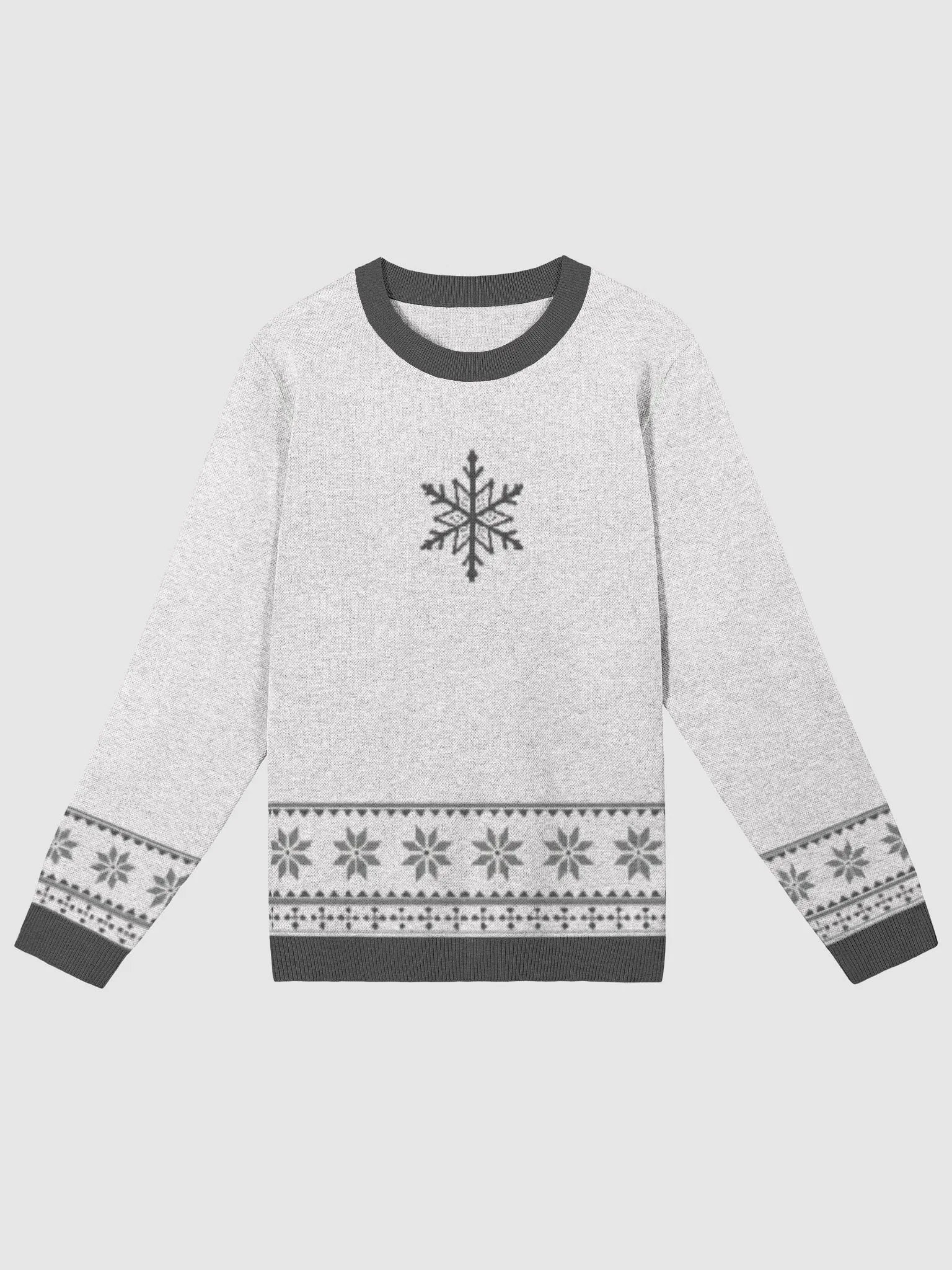 Snowflake Knitted Sweater (bright) product image (1)