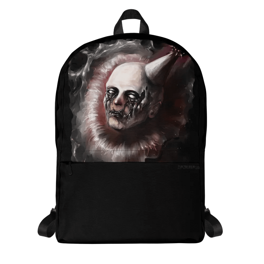 Existential crisis clown backpack product image (2)