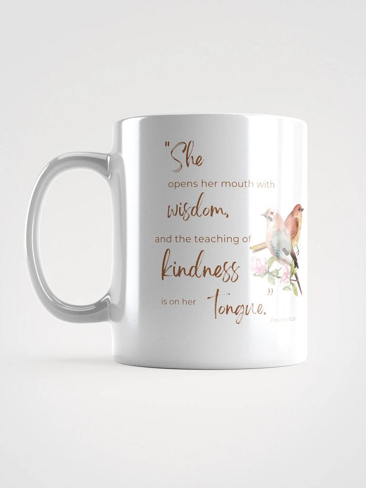 Wisdom & Kindness Graphic Sparrow Mug product image (1)