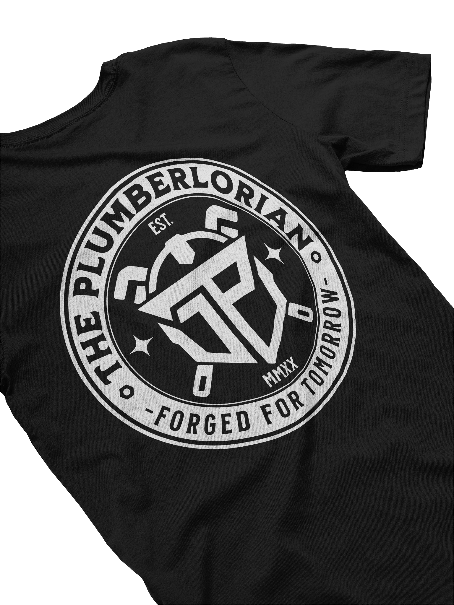 FORGED TEE (WHITE LOGO) product image (1)