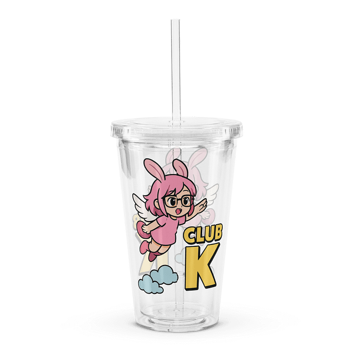 Super K's Club Clear Plastic Tumbler product image (2)