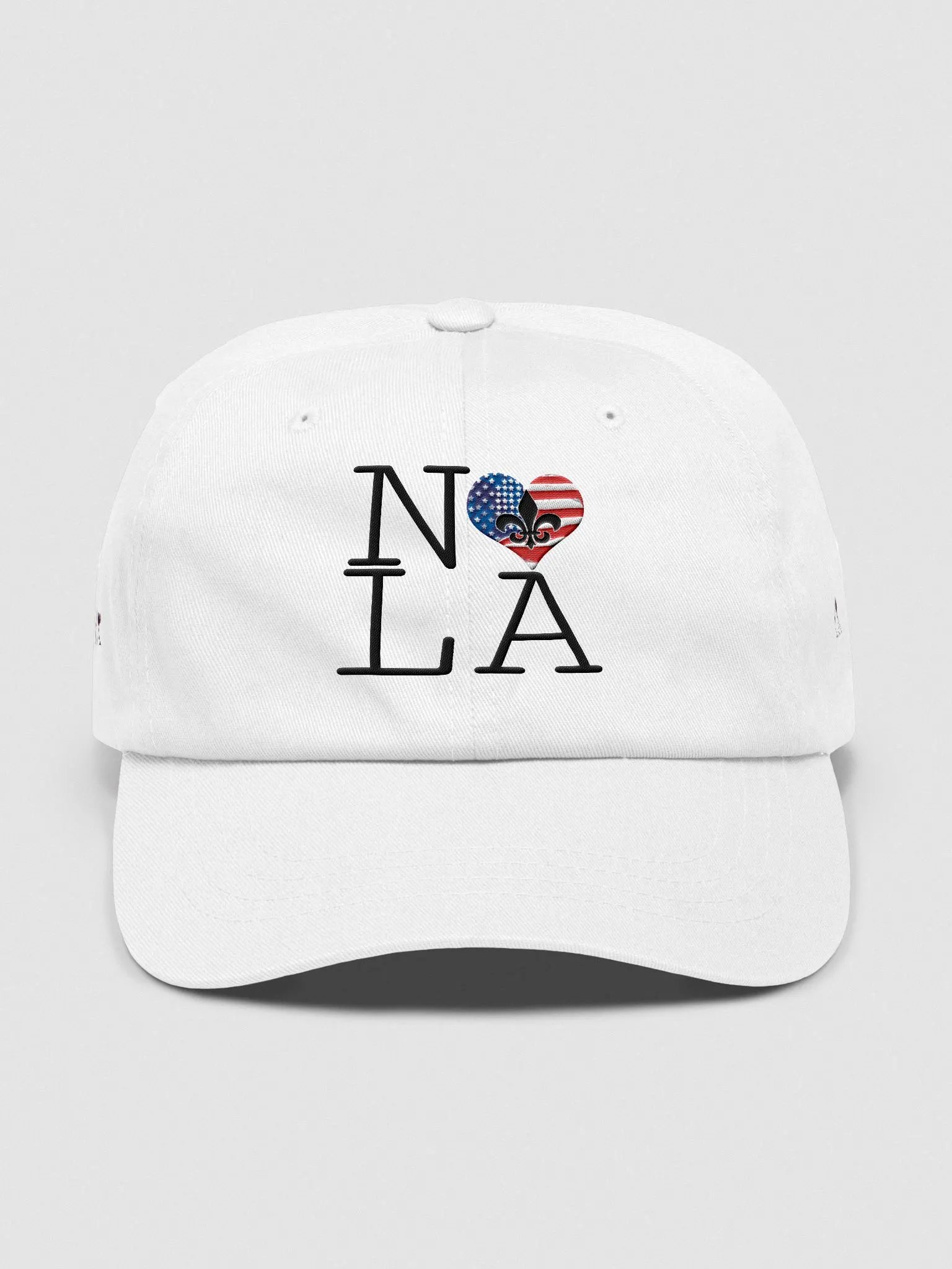 I LOVE NOLA **EMBROIDERED CAP BIGSHOT LOGO** (USA HEART) product image (9)