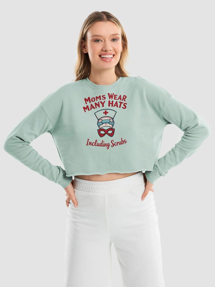 Supermom Nurse Fleece Crop Sweatshirt product image (34)