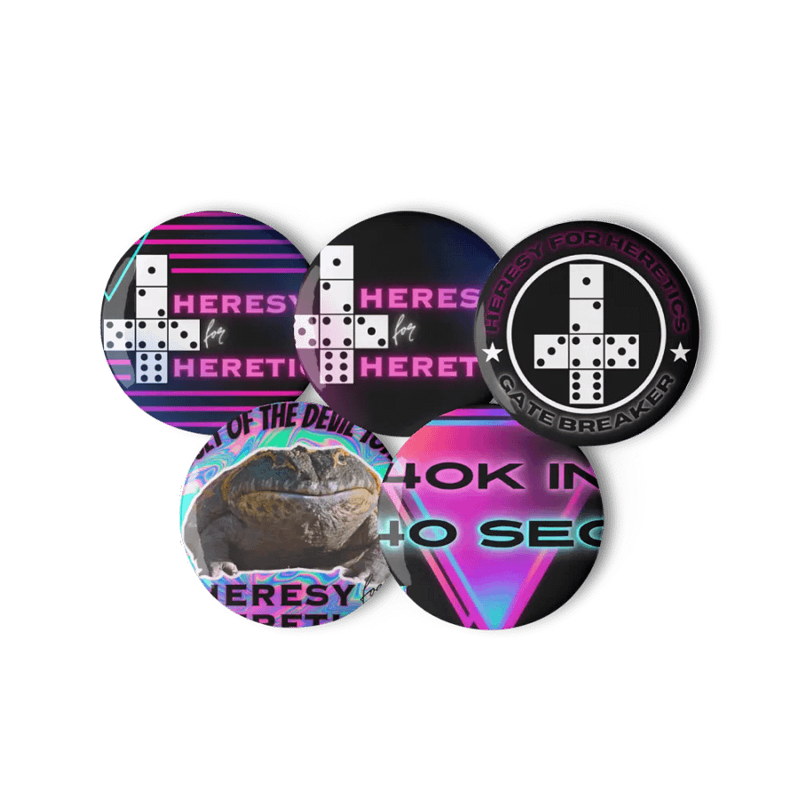 HERESY Badge Pack product image (6)