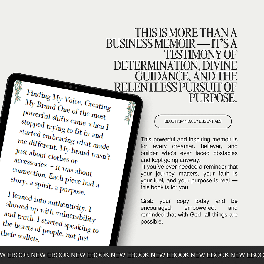 Faith-Fueled Journey: Building My Brand Through Trials, Passion, and Purpose product image (3)