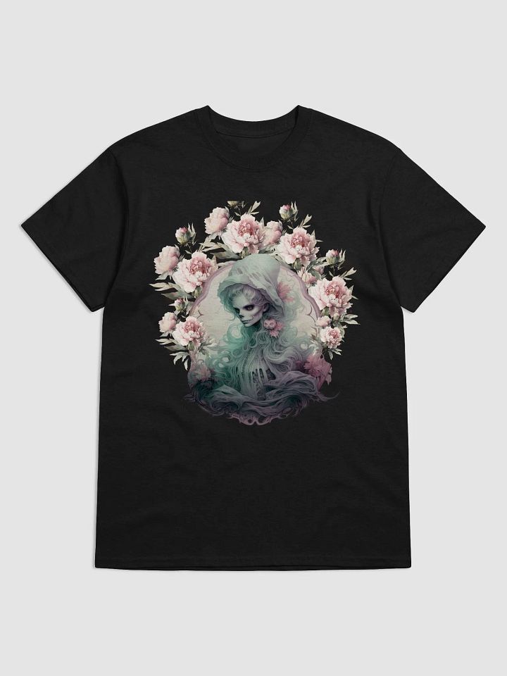 Gothic Floral Skeleton T-Shirt product image (2)