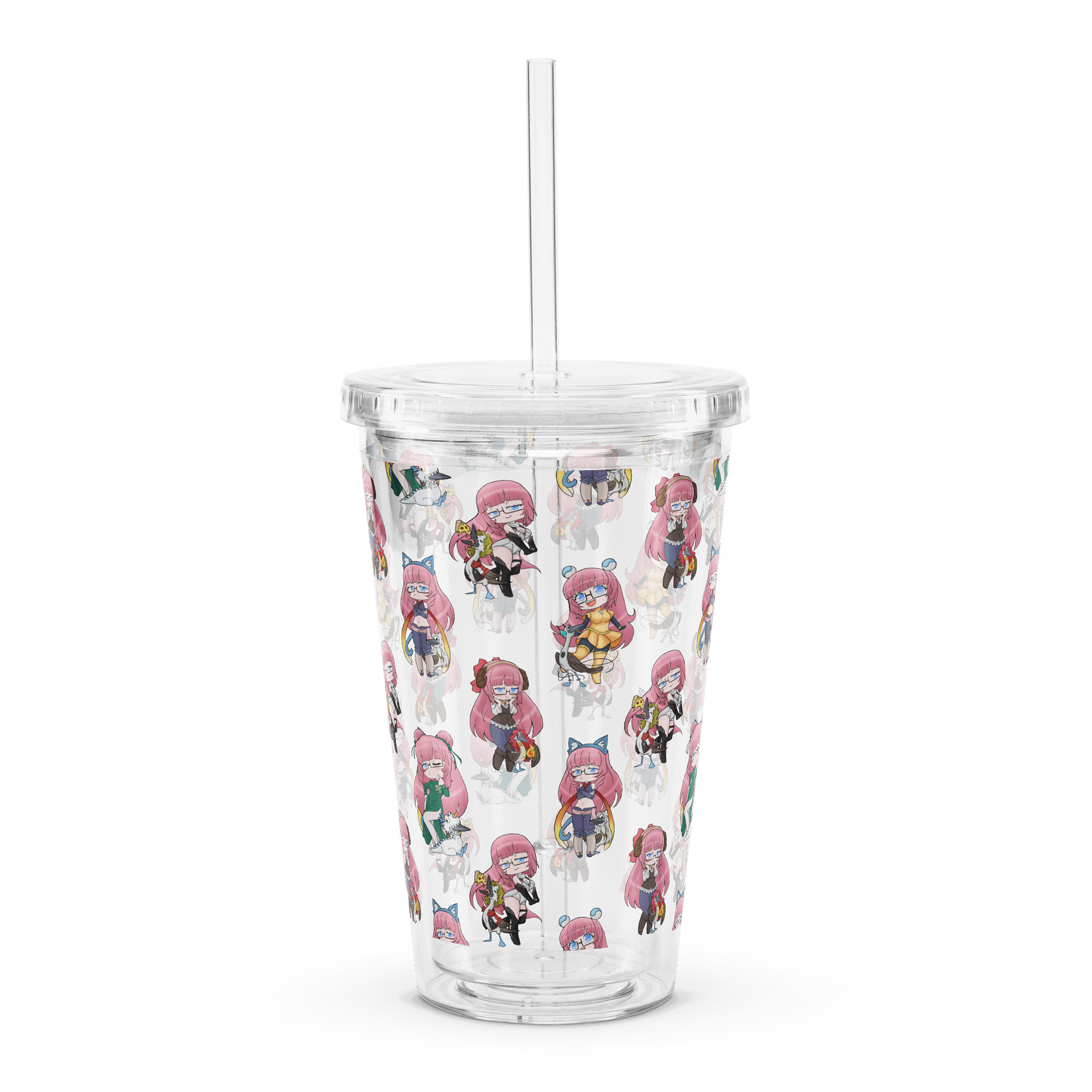 Squeaky's Brainrot Clear Plastic Tumblr product image (4)