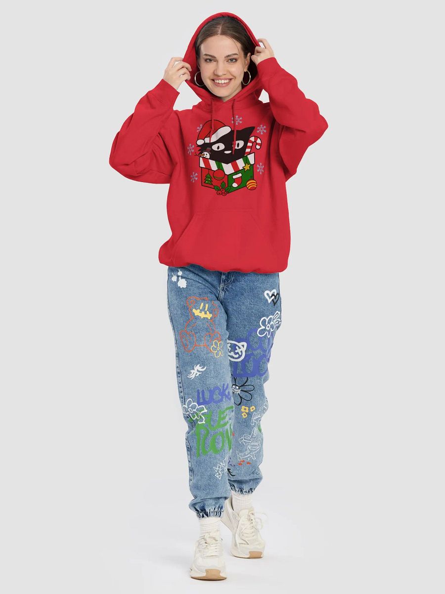 Christmas Cat in a Box Hoodie product image (44)