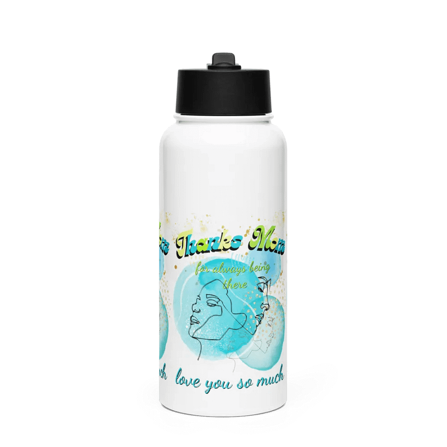always there mom Stainless Steel Water Bottle for creative moms on mothersday product image (1)