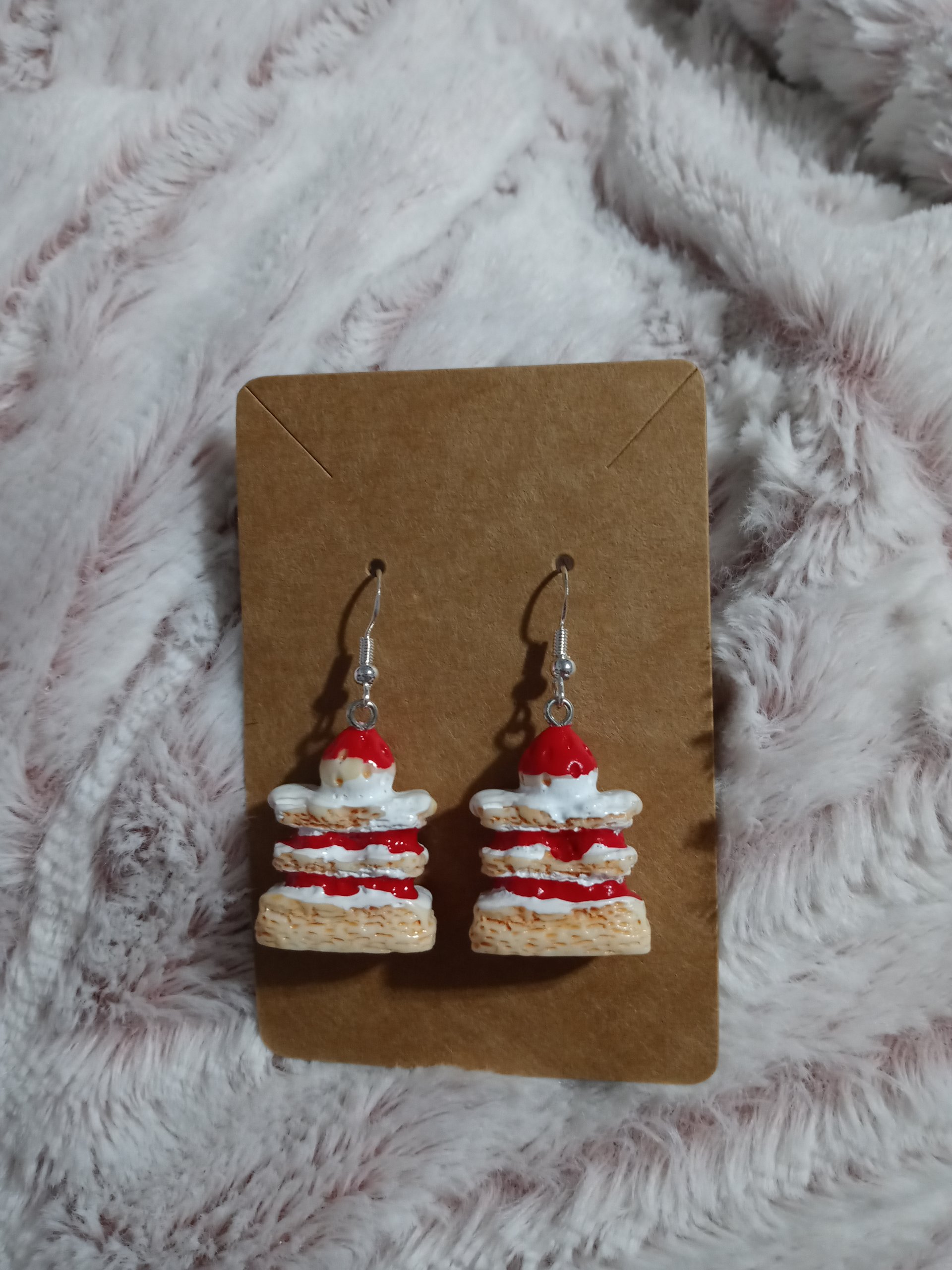 Boss momma strawberry shortcake earrings product image (1)