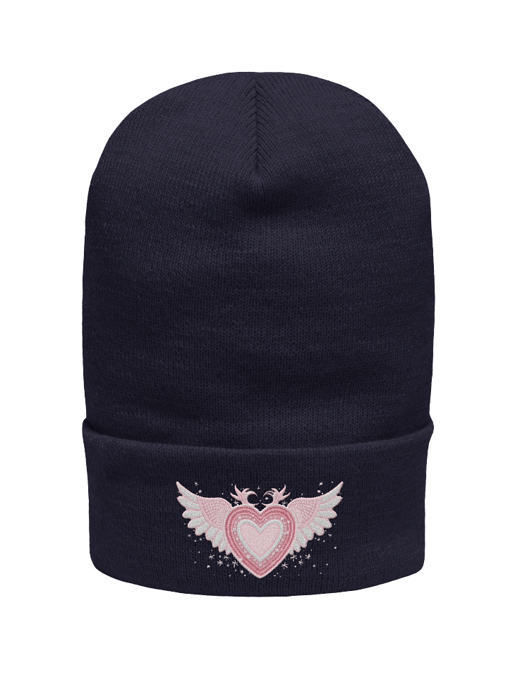 Hearts Aflutter Beanie Design 💖 product image (1)