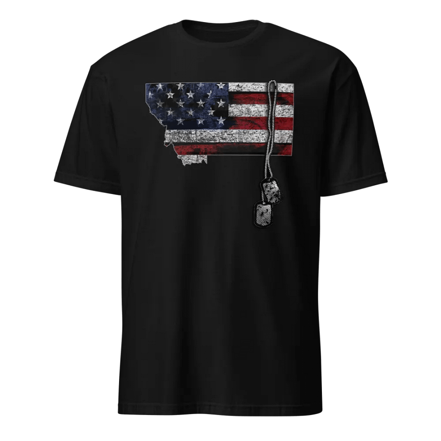 Montana Veteran Dog Tags product image (1)